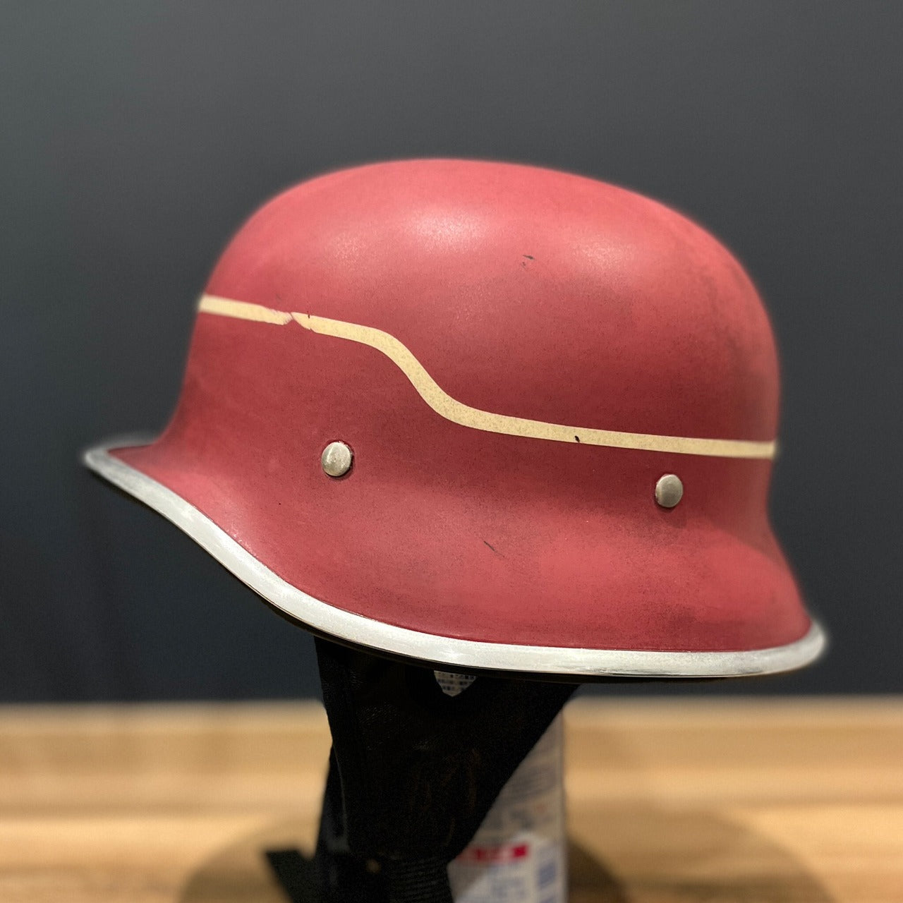 CHILLオリジナル フリッツヘルメット パラレルレッド