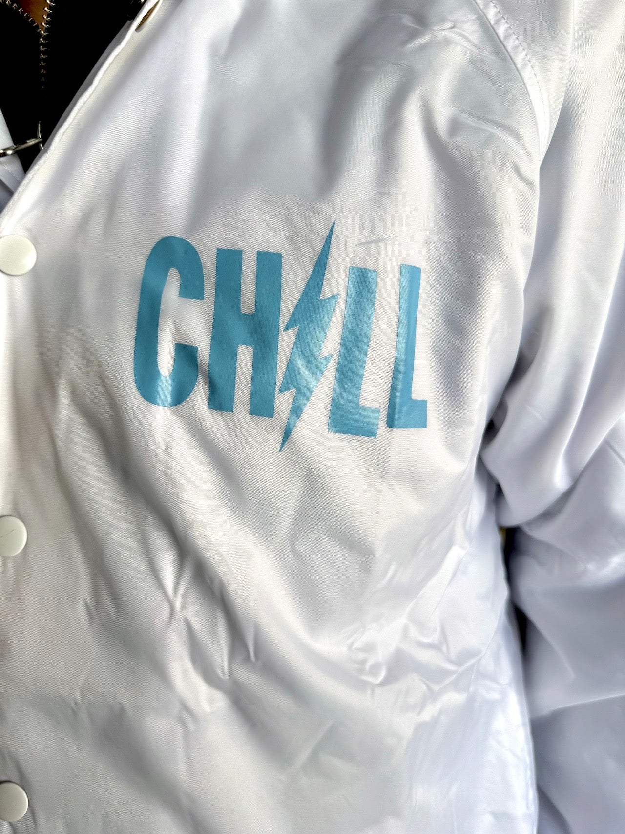 ★SALE★CHILL CRAZY ABOUT MOTOR CYCLEコーチジャケット