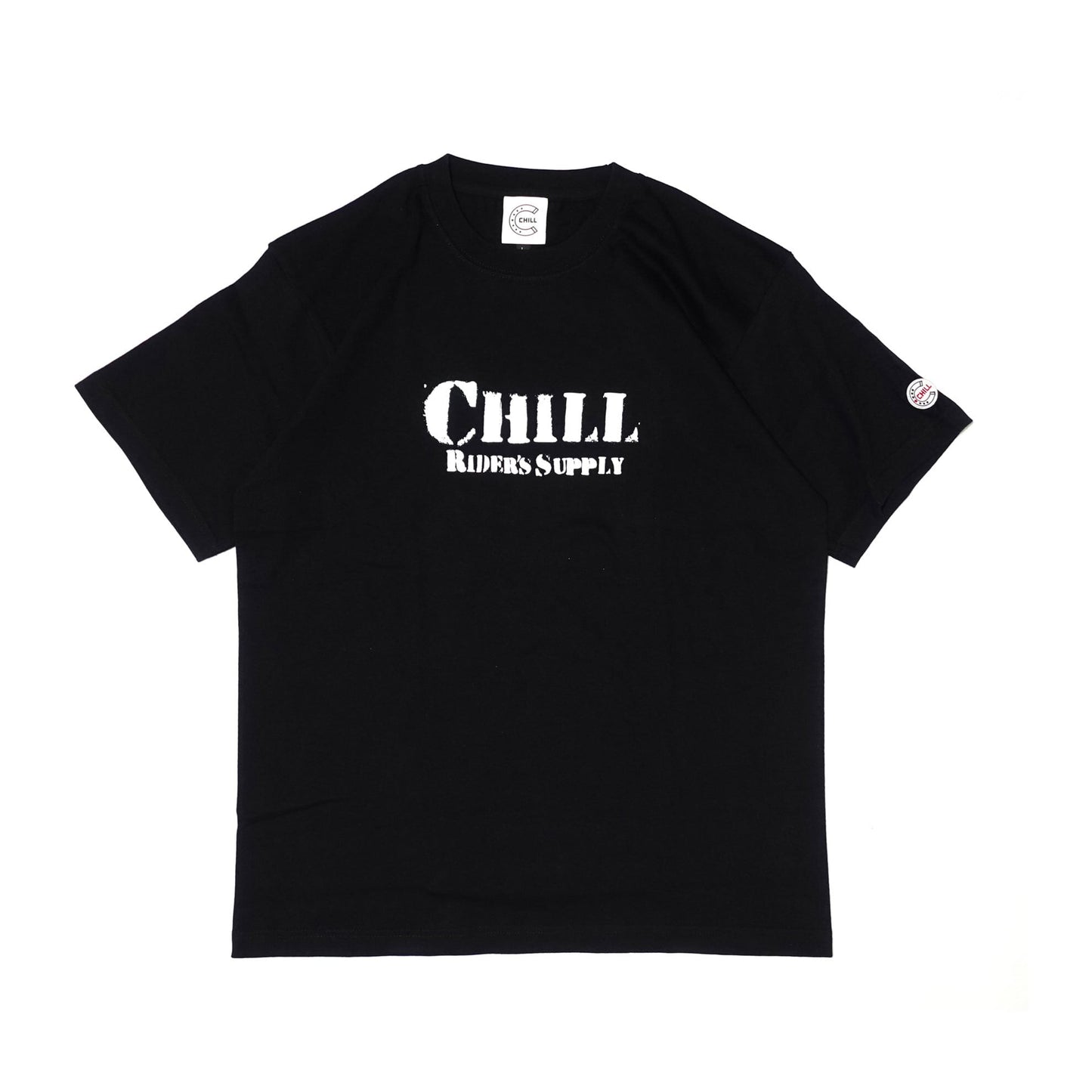 ★SUMMER　SALE★CHILL　RIDER’S SUPPLY Tシャツ  　ブラック