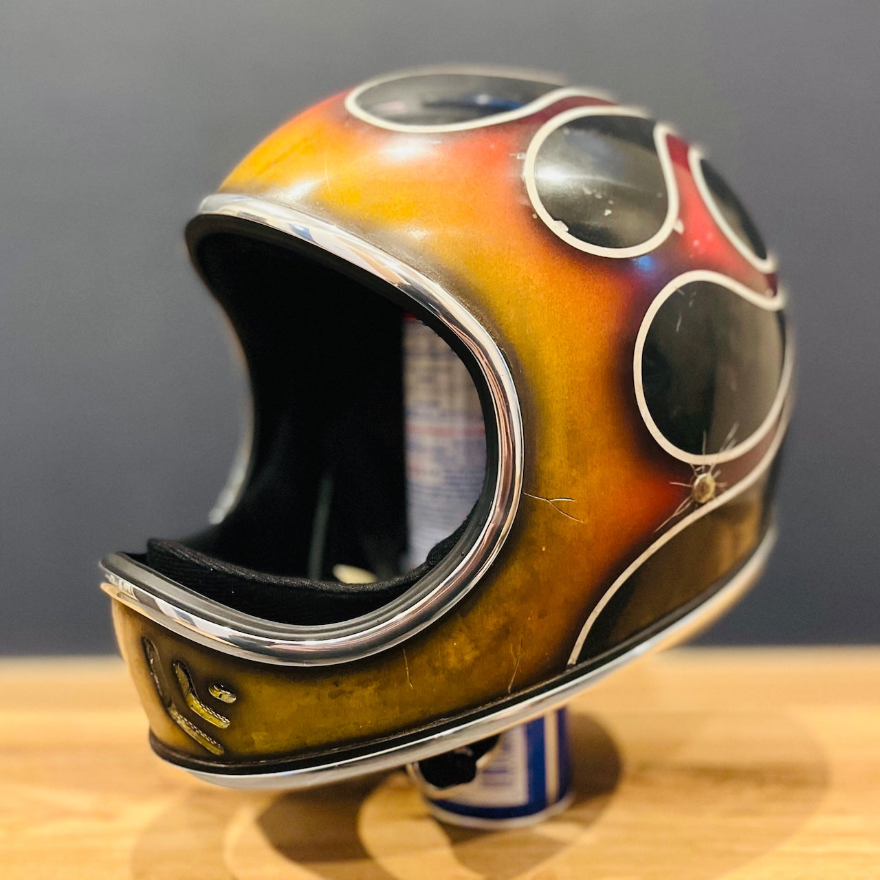 【3ヶ月以内発送】ボンバーマンヘルメット　Deluxe Edition：Cimson  Flames