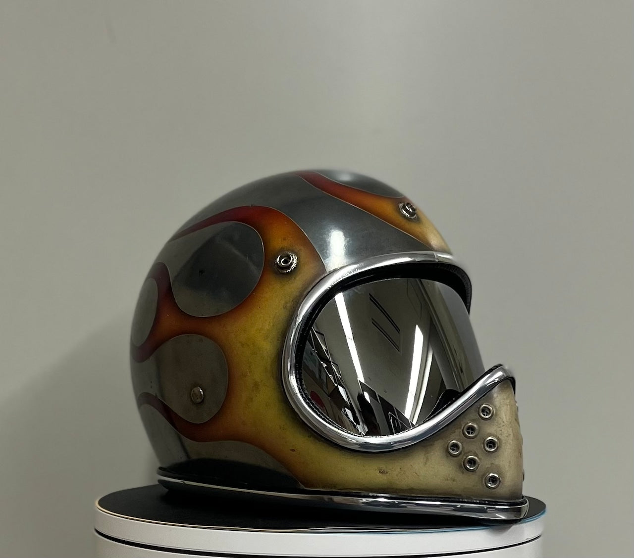 【約３ヶ月以内発送】受注生産モデル　Vars helmet メタル&フレイムス