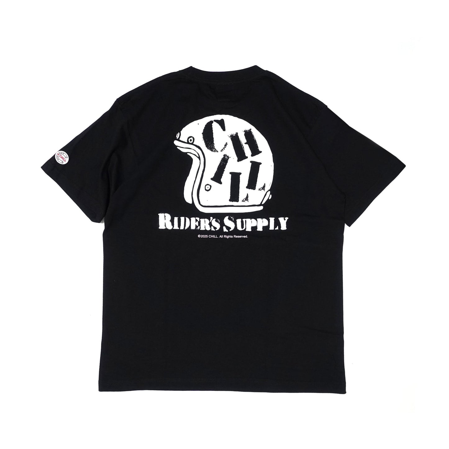 ★SUMMER　SALE★CHILL　RIDER’S SUPPLY Tシャツ  　ブラック