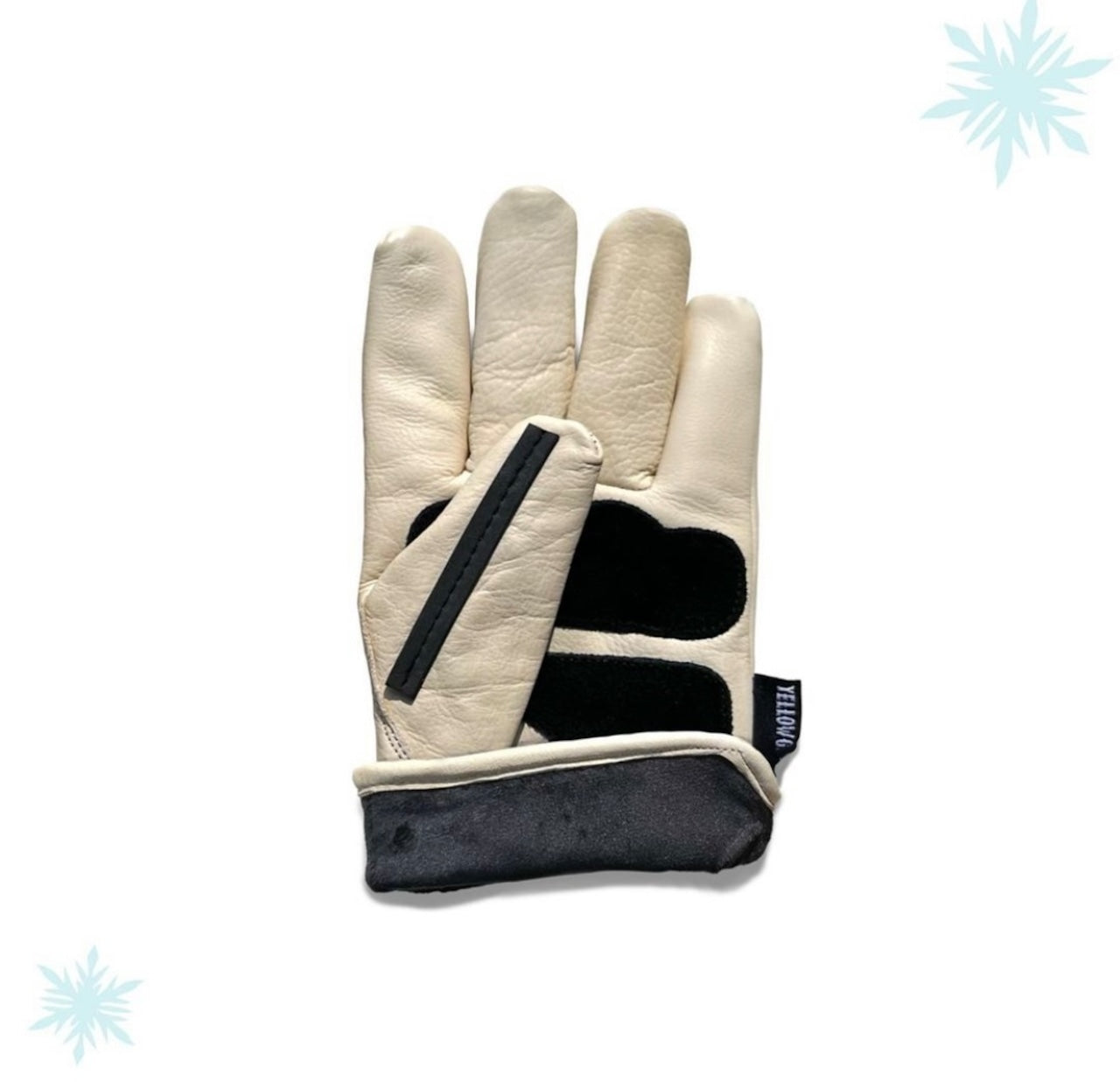 YELLOW GLOVE - WINTER VMX  -  Beige/Black