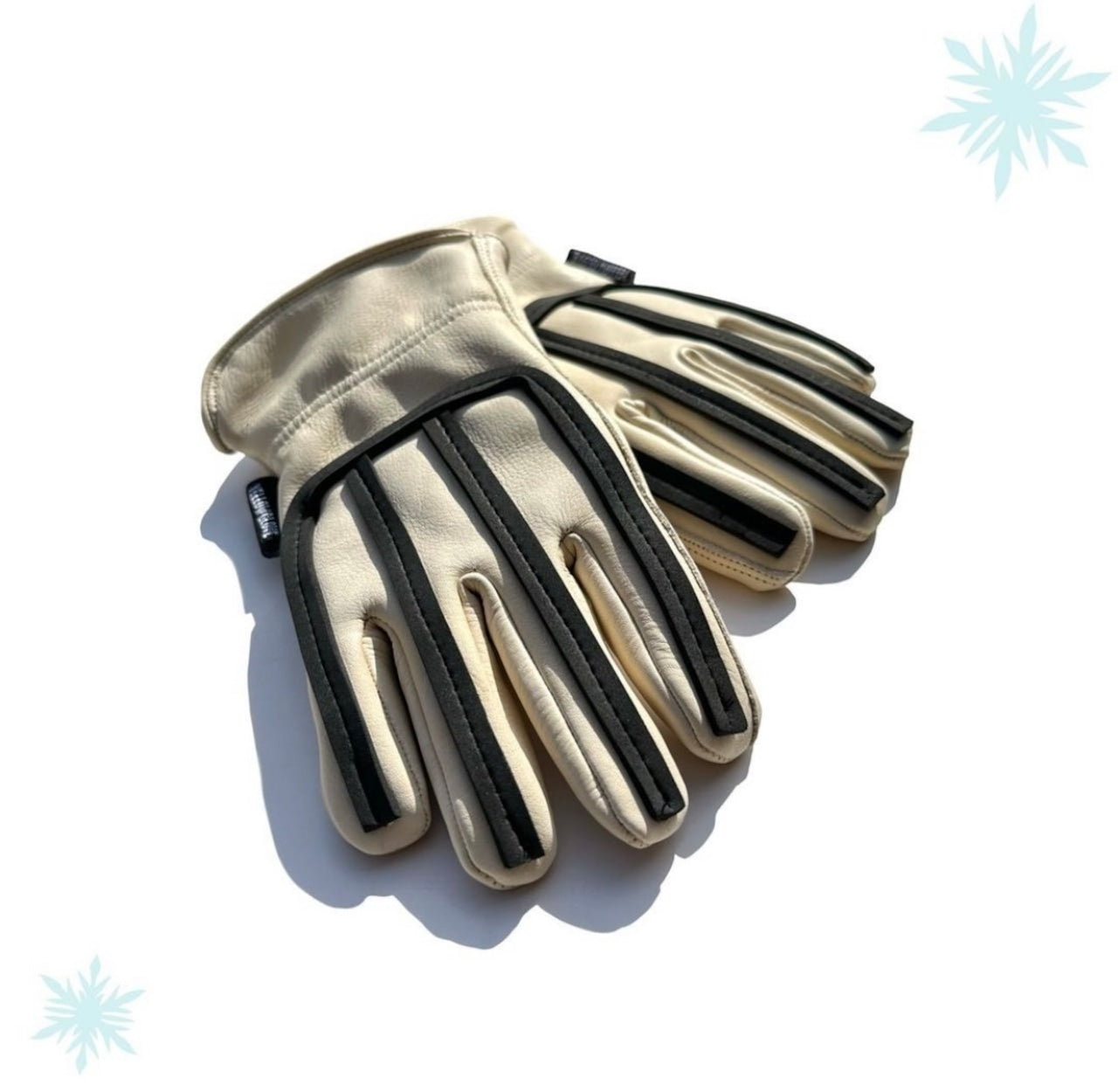 YELLOW GLOVE - WINTER VMX  -  Beige/Black