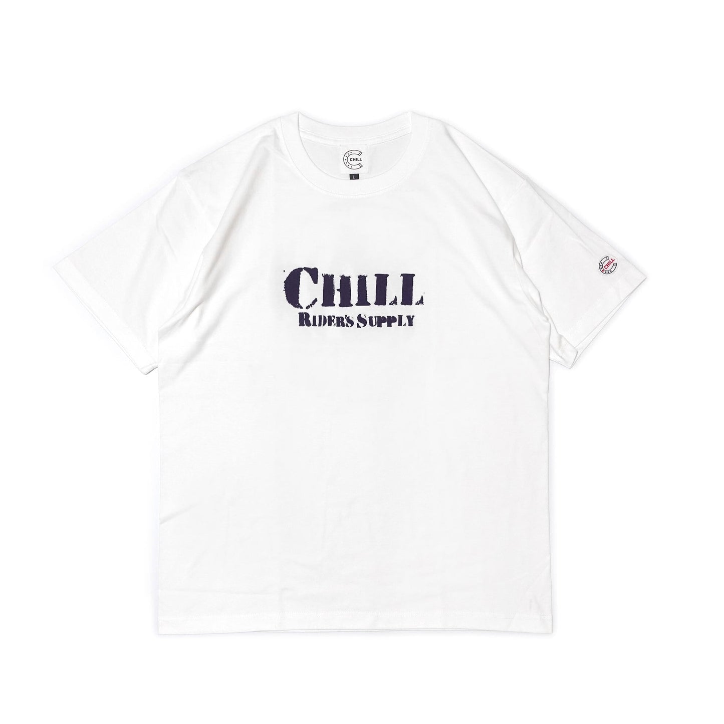 ★SUMMER　SALE★CHILL　RIDER’S SUPPLY Tシャツ  　ホワイト