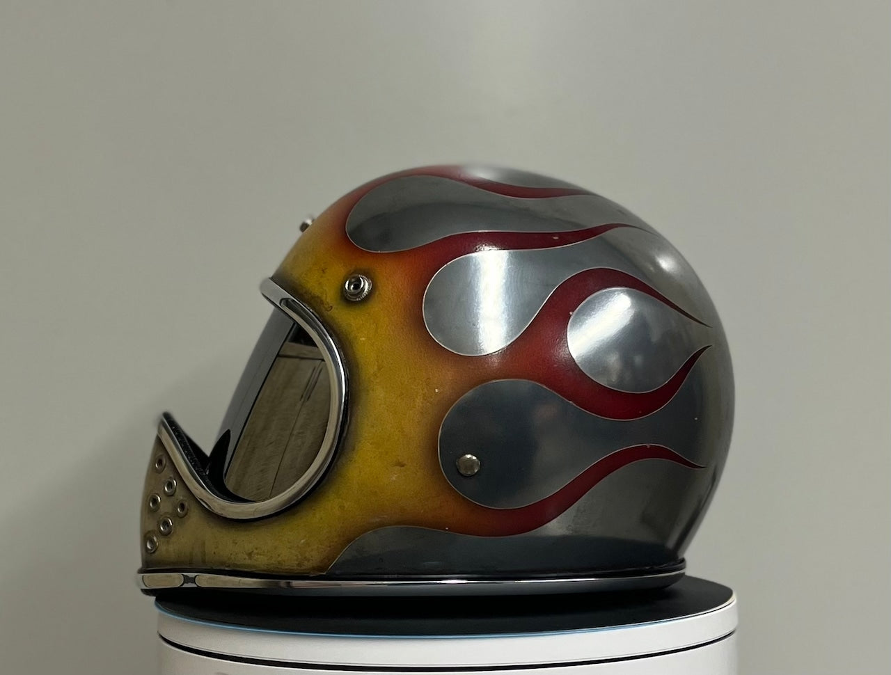 【約３ヶ月以内発送】受注生産モデル　Vars helmet メタル&フレイムス