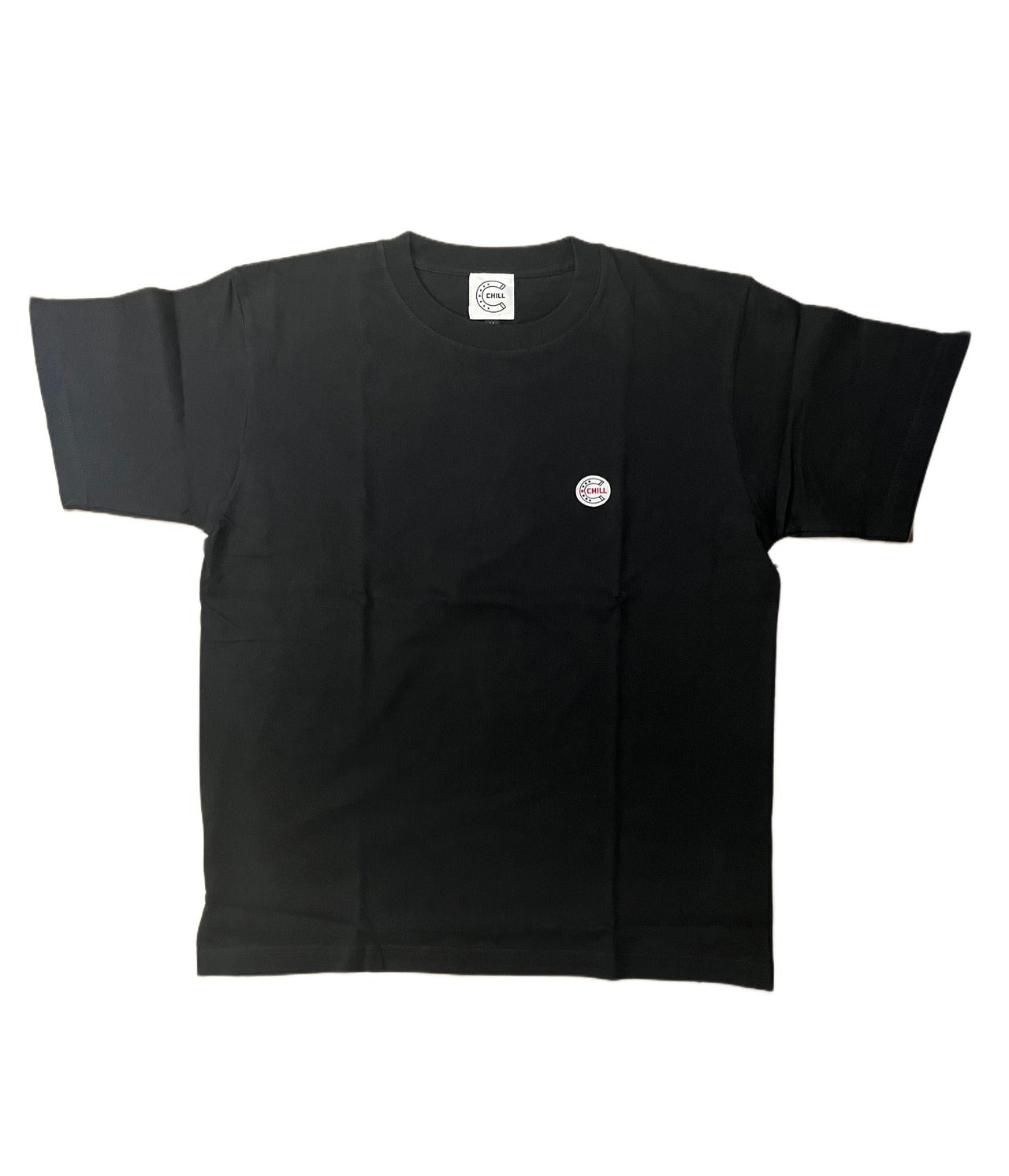 ★SUMMER　SALE★CHILLマウンテンロゴ  6.2ozプレミアムTシャツ  ブラック