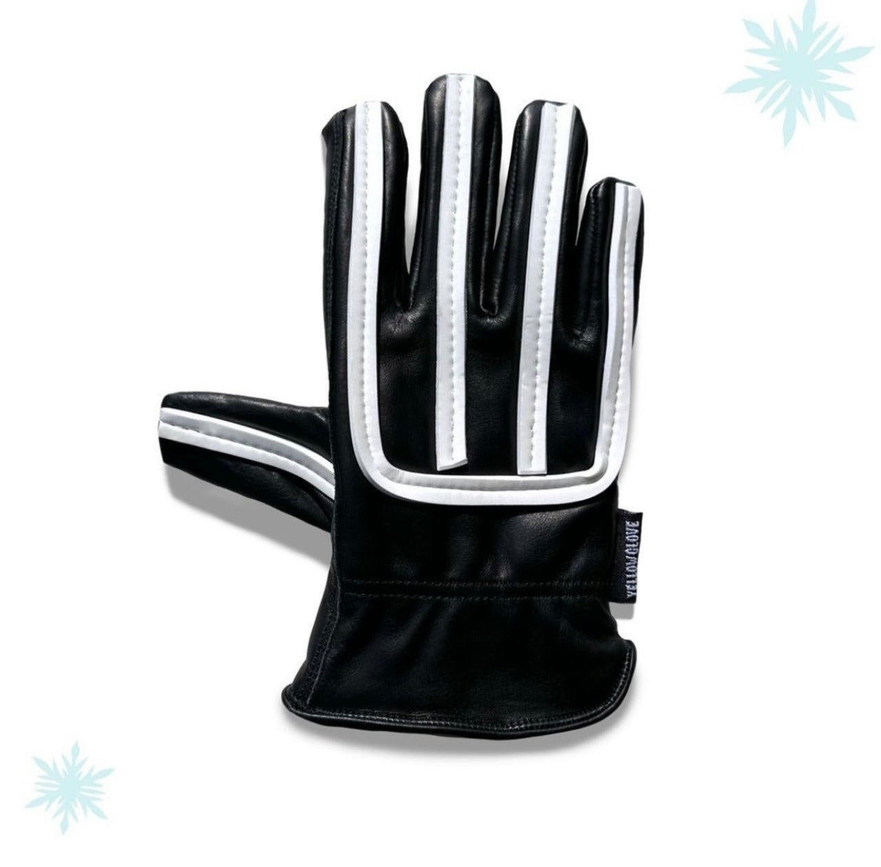YELLOW GLOVE - WINTER VMX -  Black/White
