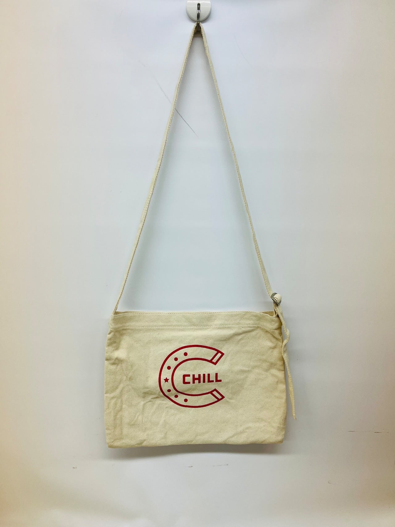CHILL馬蹄ショルダーバッグ　ナチュラル