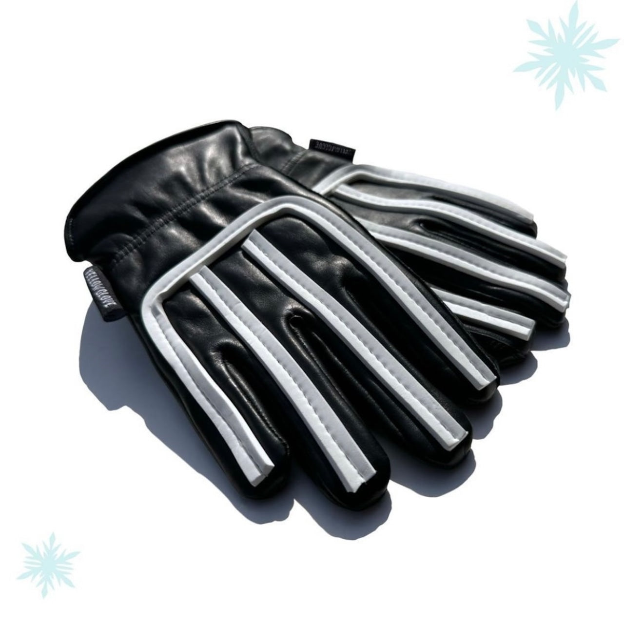 YELLOW GLOVE - WINTER VMX -  Black/White