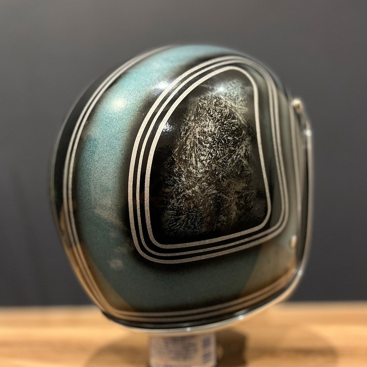 【３ヶ月以内発送】Classic Helmet  ブルーグラフィックキャンディー