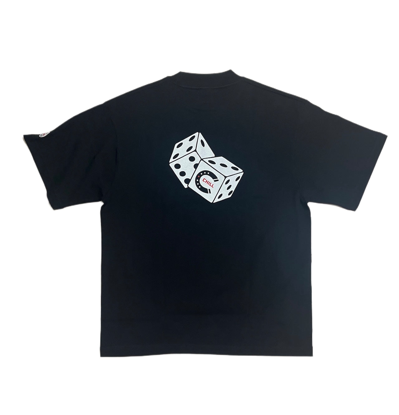 ★SUMMER　SALE★CHILL　7.1oz サイコロTシャツ　ブラック