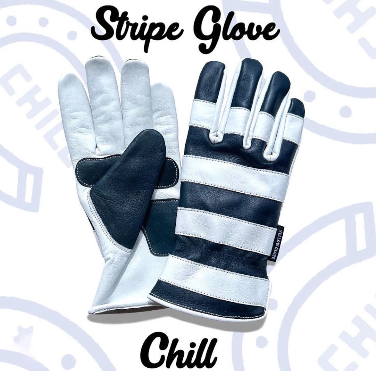 YELLOW GLOVE  “STRIPE GLOVE / CHILL”