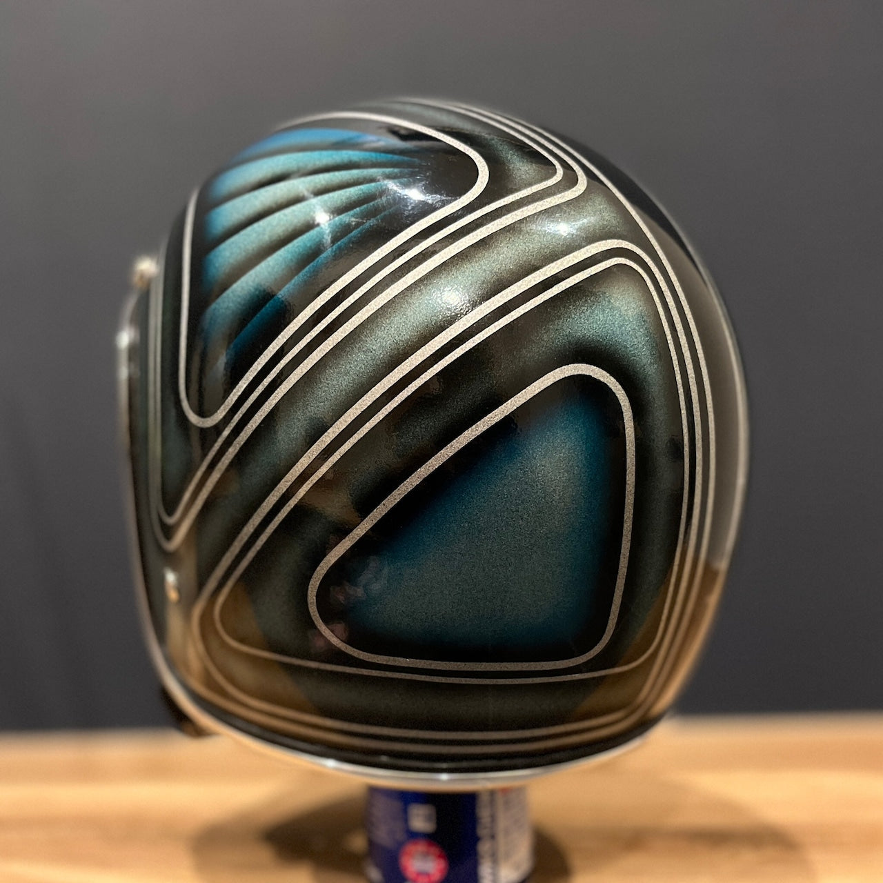 【３ヶ月以内発送】Classic Helmet  ブルーグラフィックキャンディー