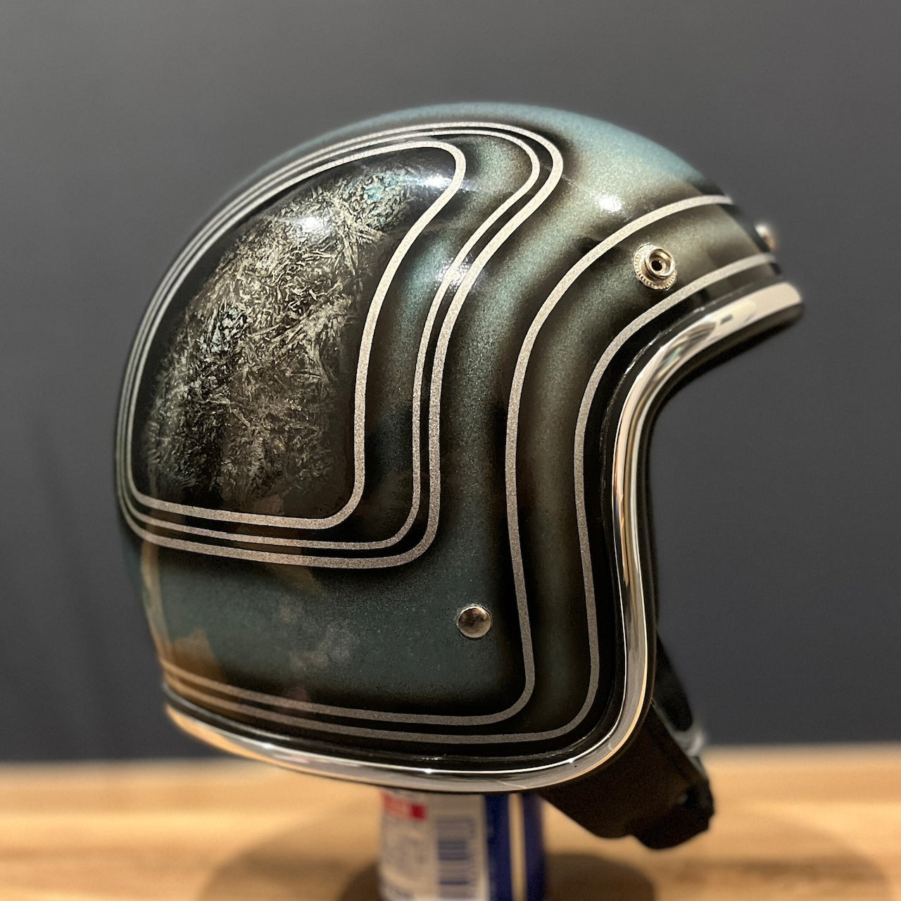【３ヶ月以内発送】Classic Helmet  ブルーグラフィックキャンディー