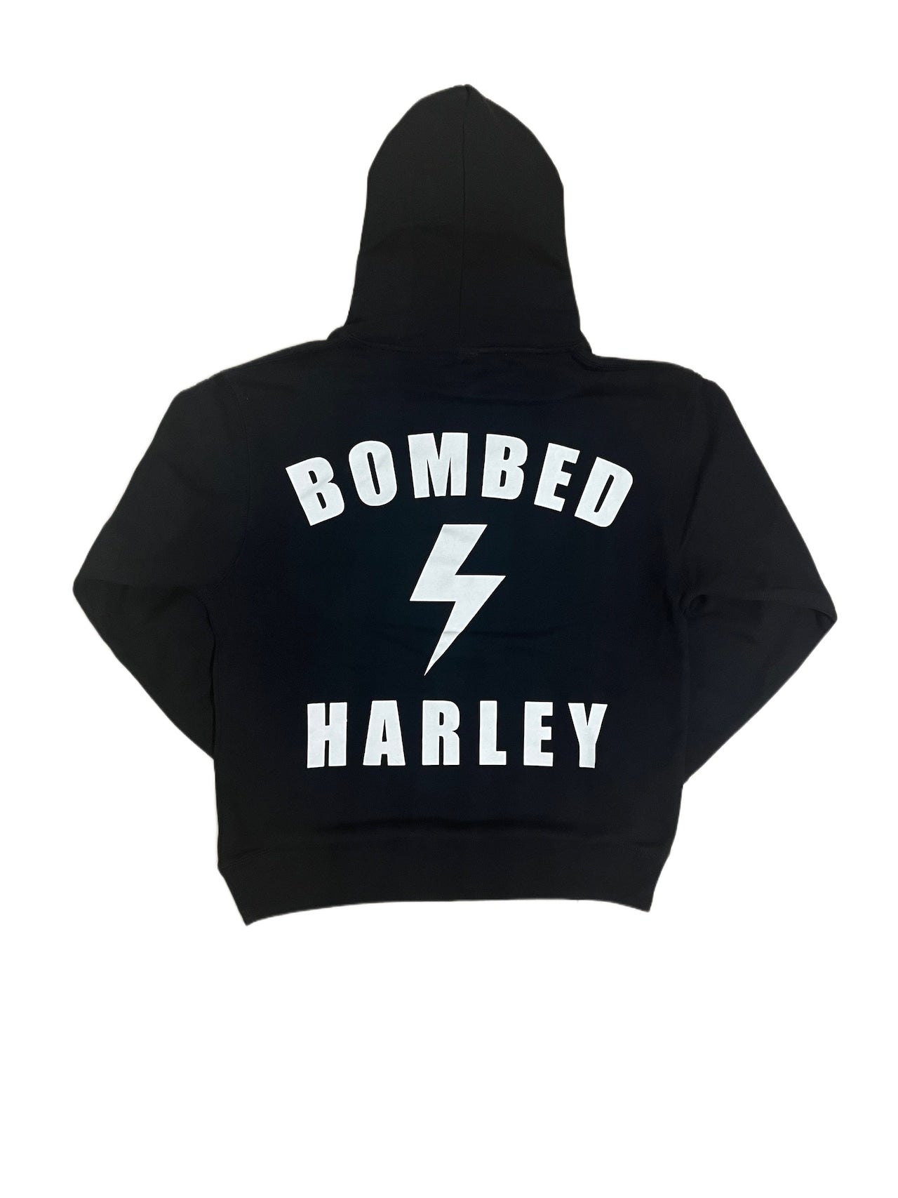 BOMBED HARLAY KAMINARI プルオーバーパーカー　ブラック