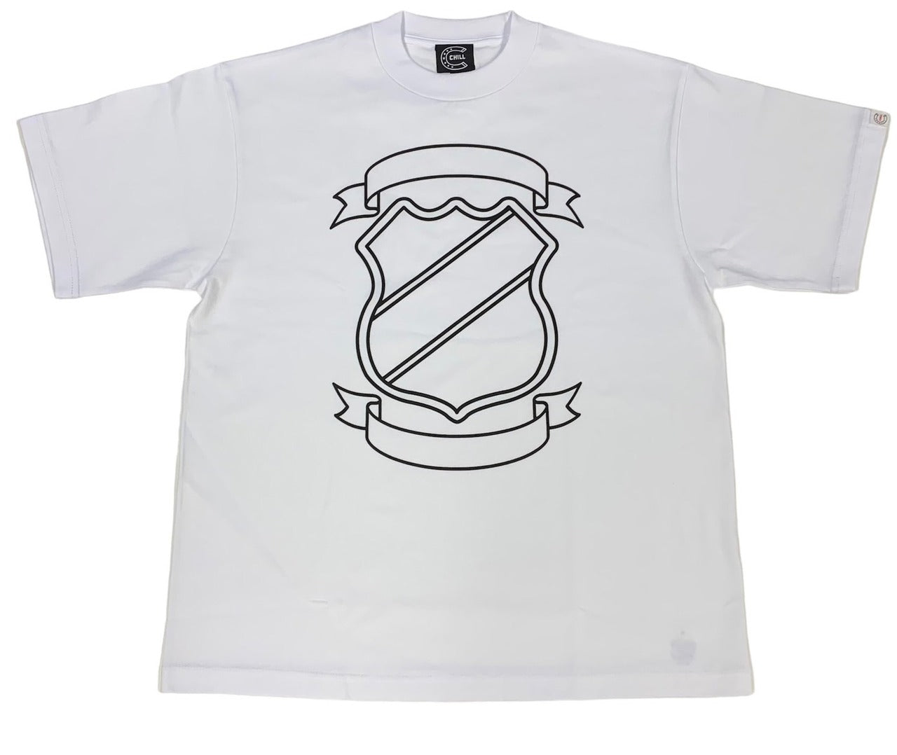 ★SUMMER　SALE★CHILL 7.1OZ ロードサインロゴTシャツ ホワイト