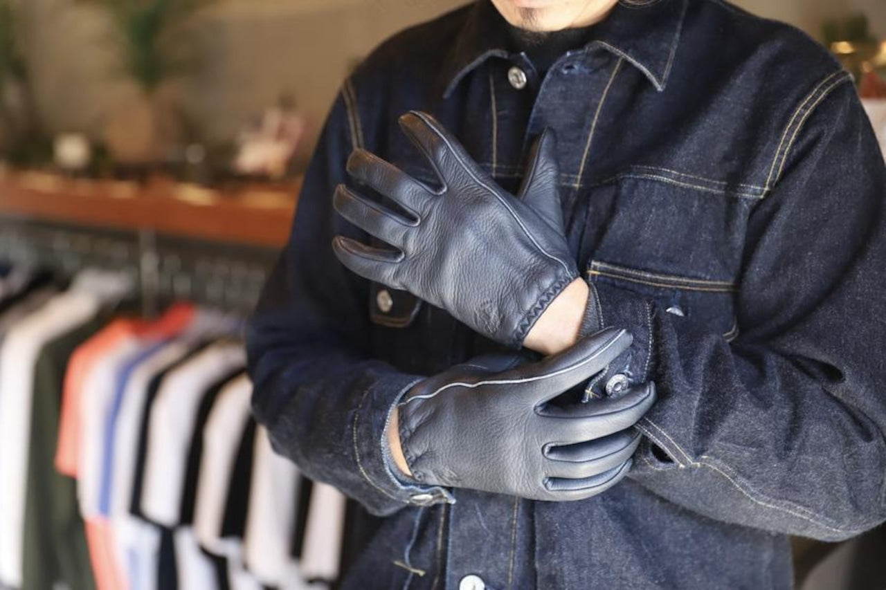 LAMP GLOVES -UTILITY GLOVE SHORTY-　NAVY