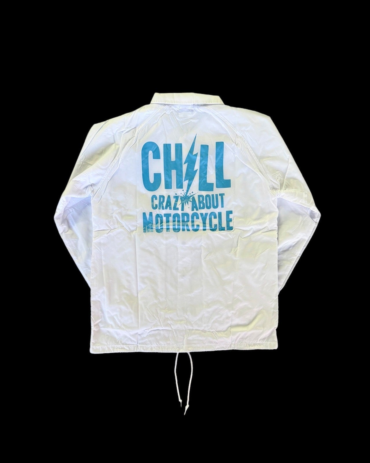 ★SALE★CHILL  CRAZY ABOUT MOTOR CYCLEコーチジャケット