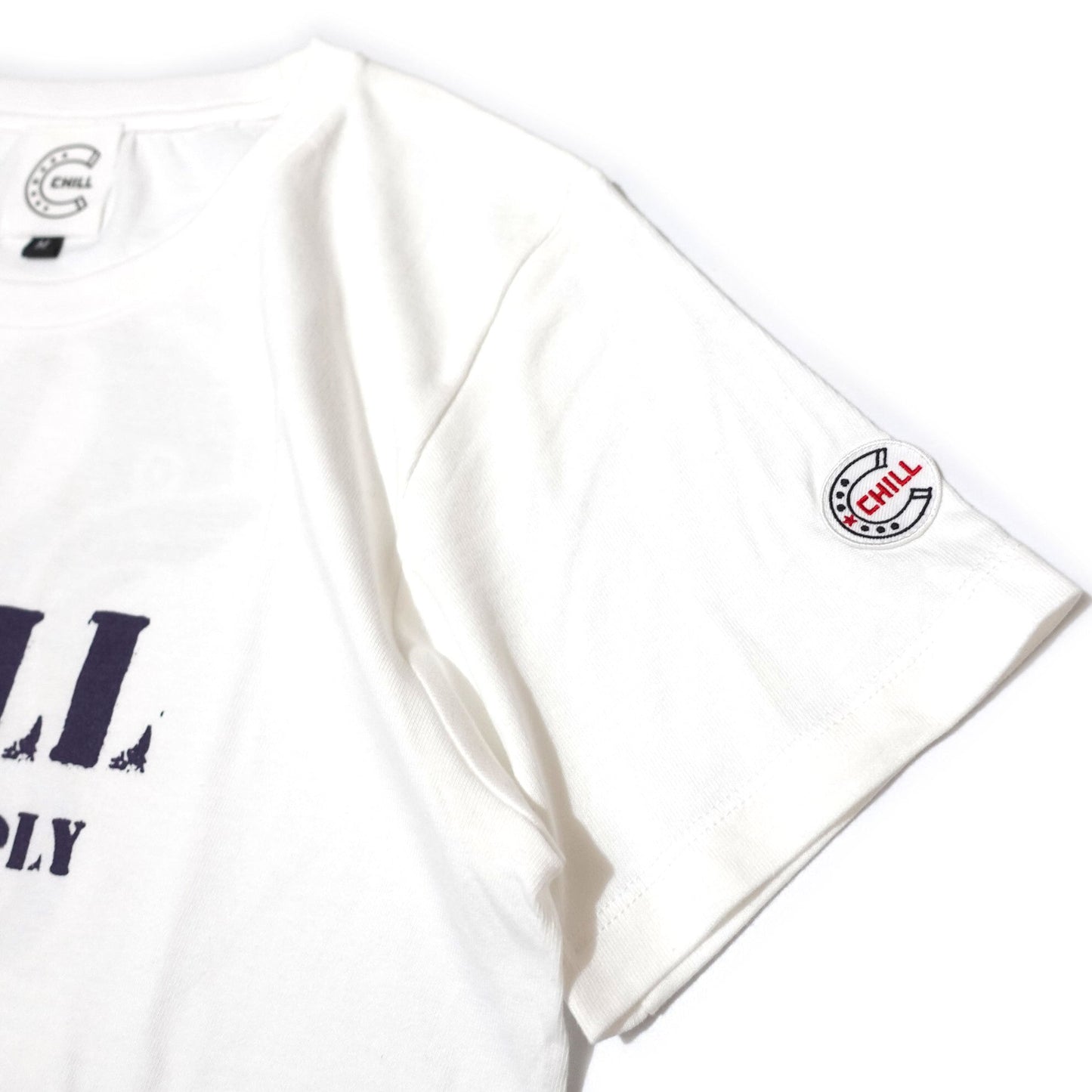 ★SUMMER　SALE★CHILL　RIDER’S SUPPLY Tシャツ  TYPE-R　ホワイト
