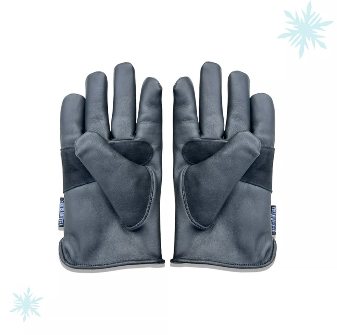 YELLOW GLOVE  WINTER GLOVE /  BLACK