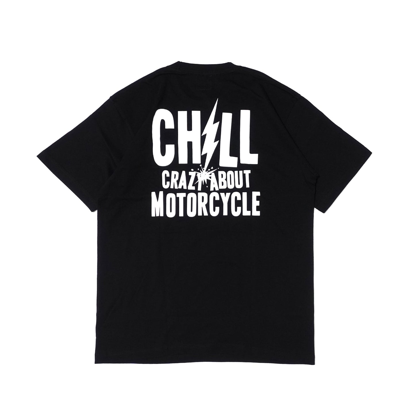 ★SUMMER　SALE★CRAZY ABOUT MOTOR CYCLE Tシャツ 　ブラック