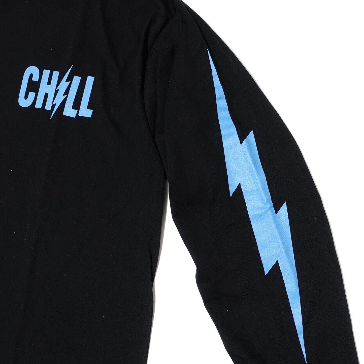 ★SALE★CHILL　CRAZY ABOUT MOTOR CYCLE ロングスリーブTシャツ　ブラック
