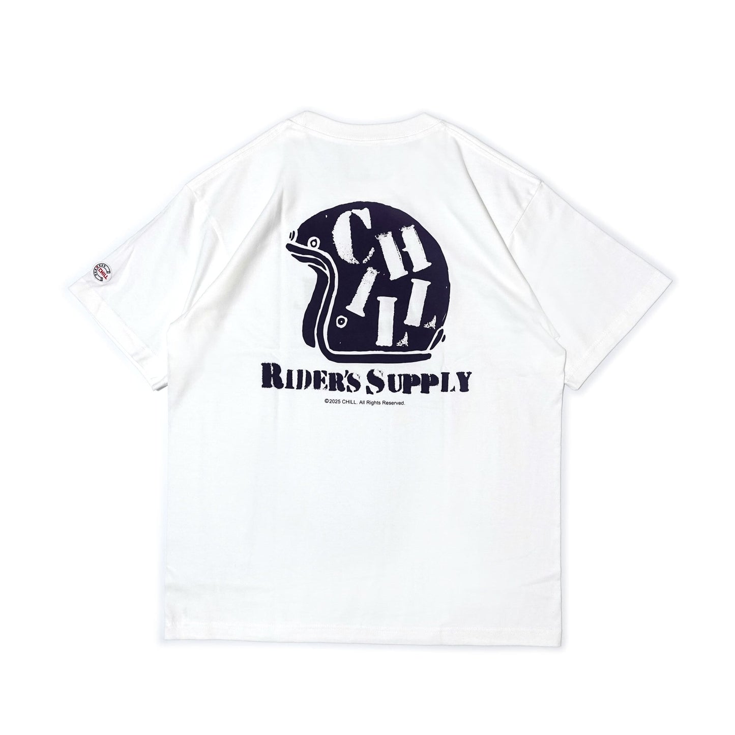 ★SUMMER　SALE★CHILL　RIDER’S SUPPLY Tシャツ  　ホワイト