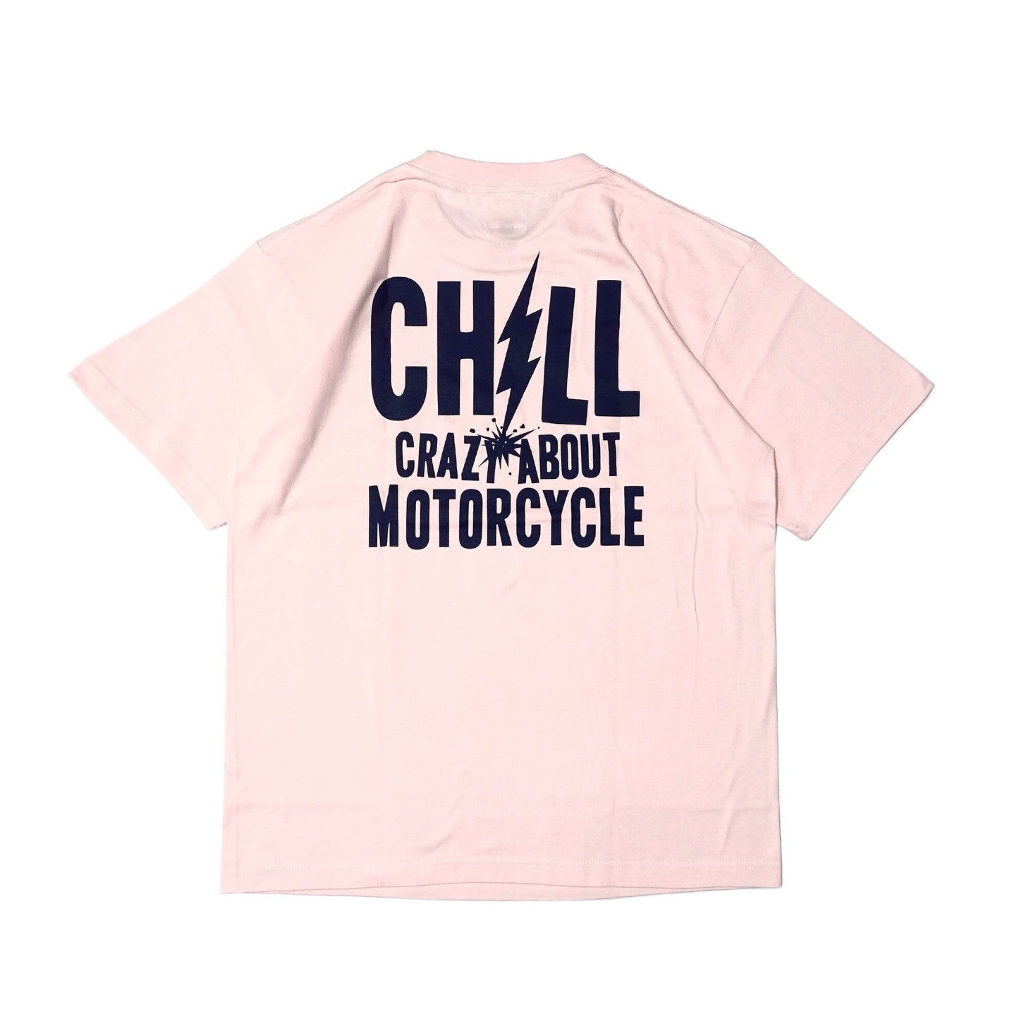 ★SUMMER　SALE★CRAZY ABOUT MOTOR CYCLE Tシャツ 　ピンク